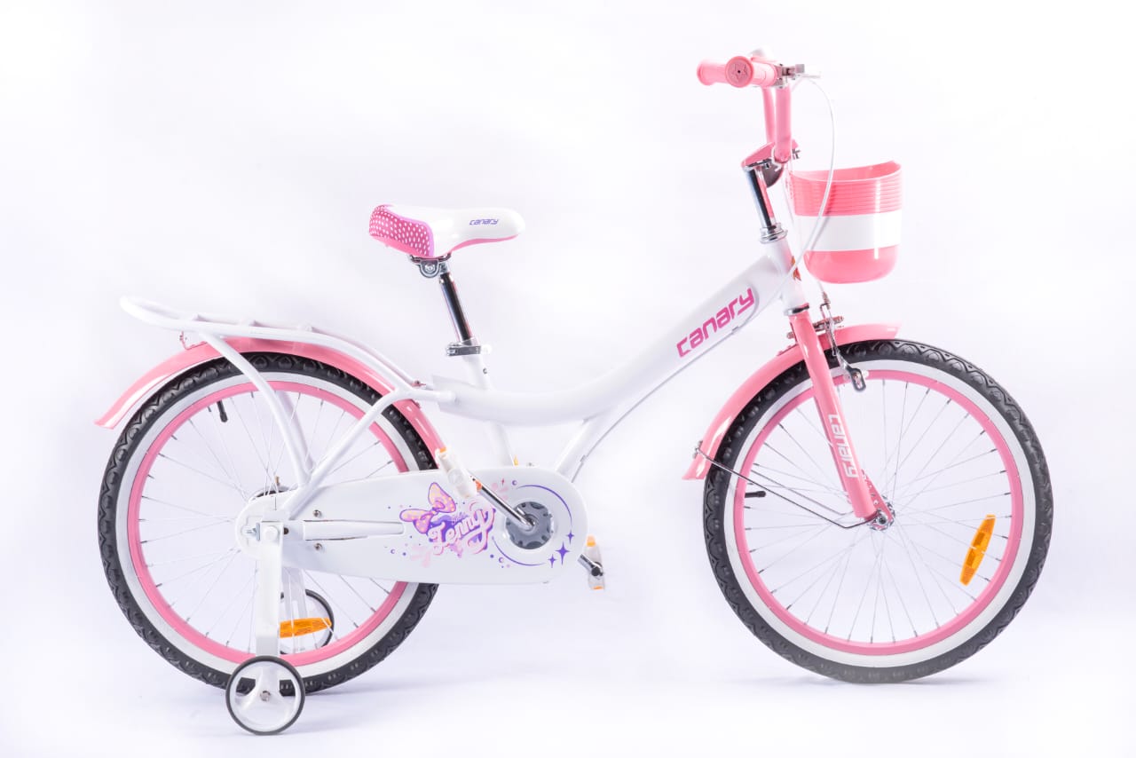 دوچرخه بچگانه قناری مدل jenny 20 سفید