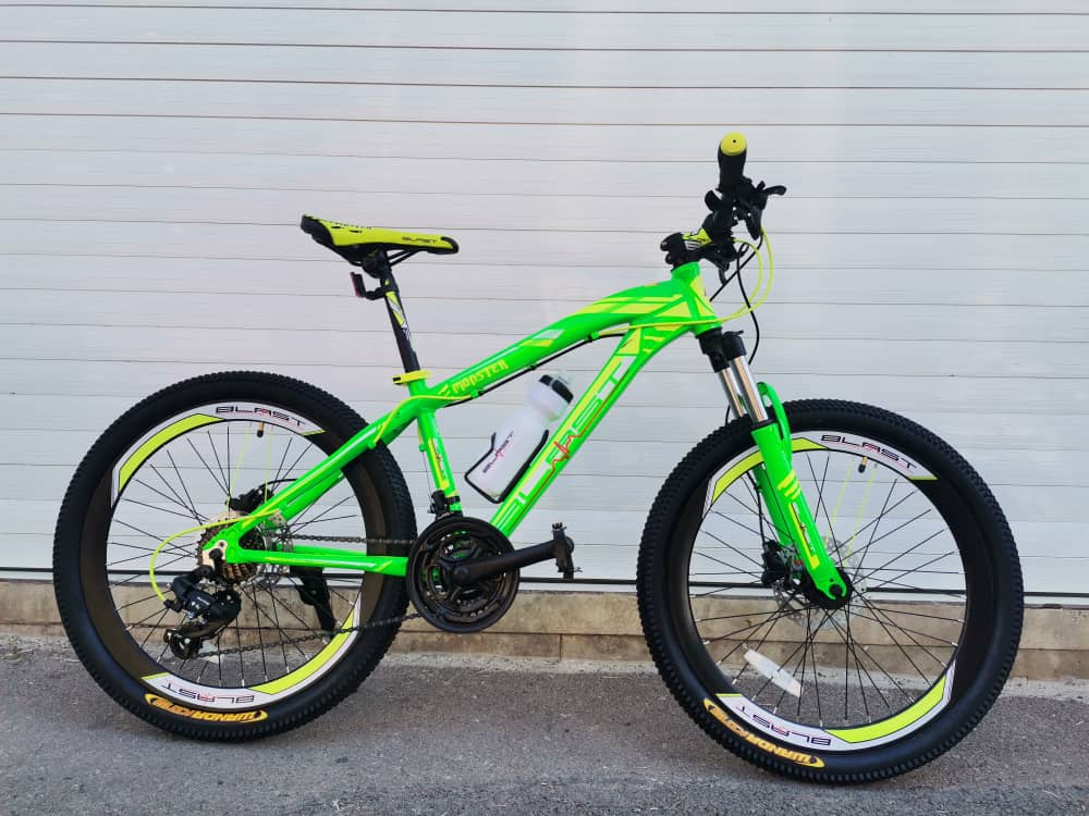 دوچرخه بلست مدل monster 24 سبز فسفری