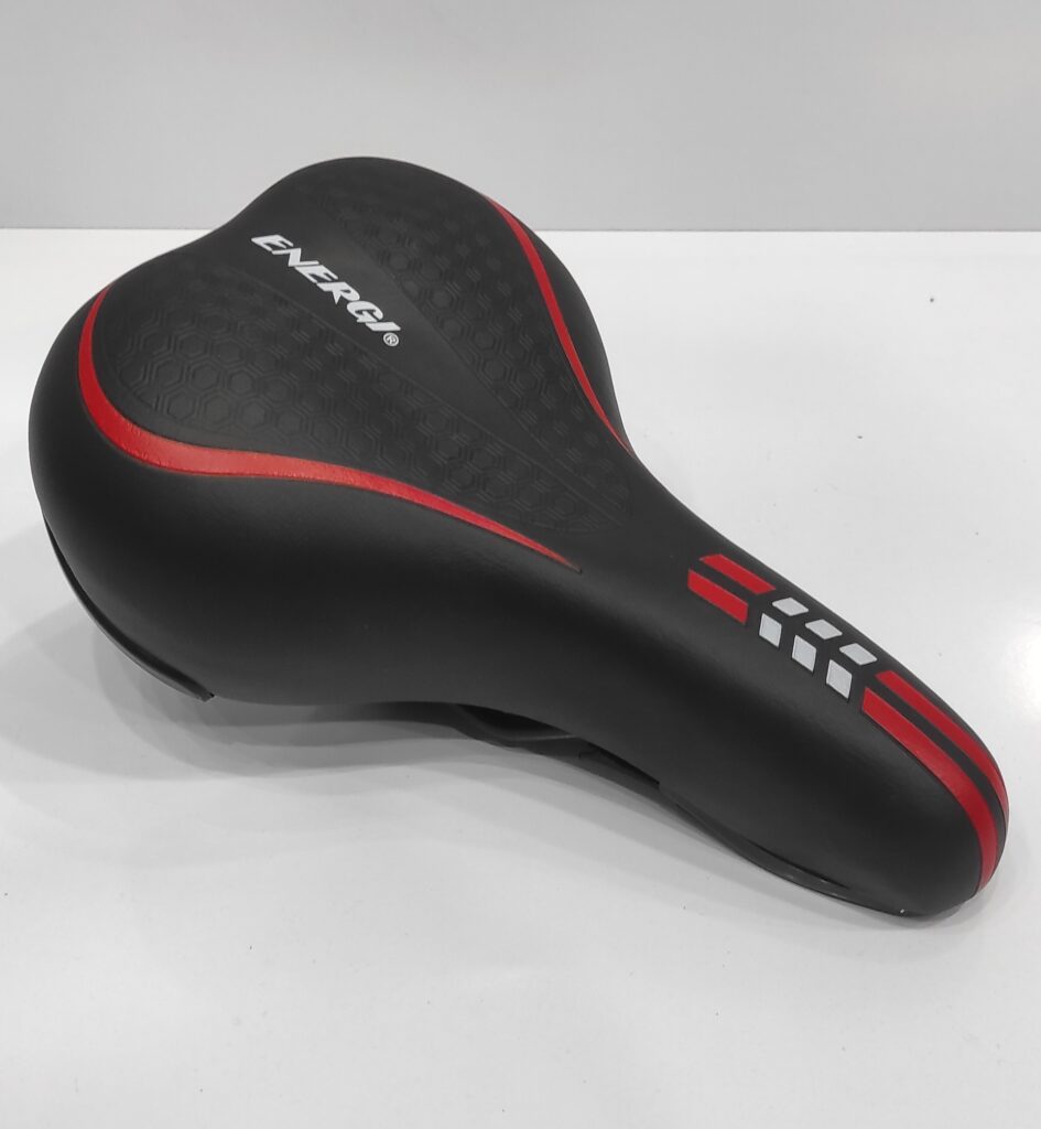 زین دوچرخه انرژی مدل 3006 مشکی قرمز