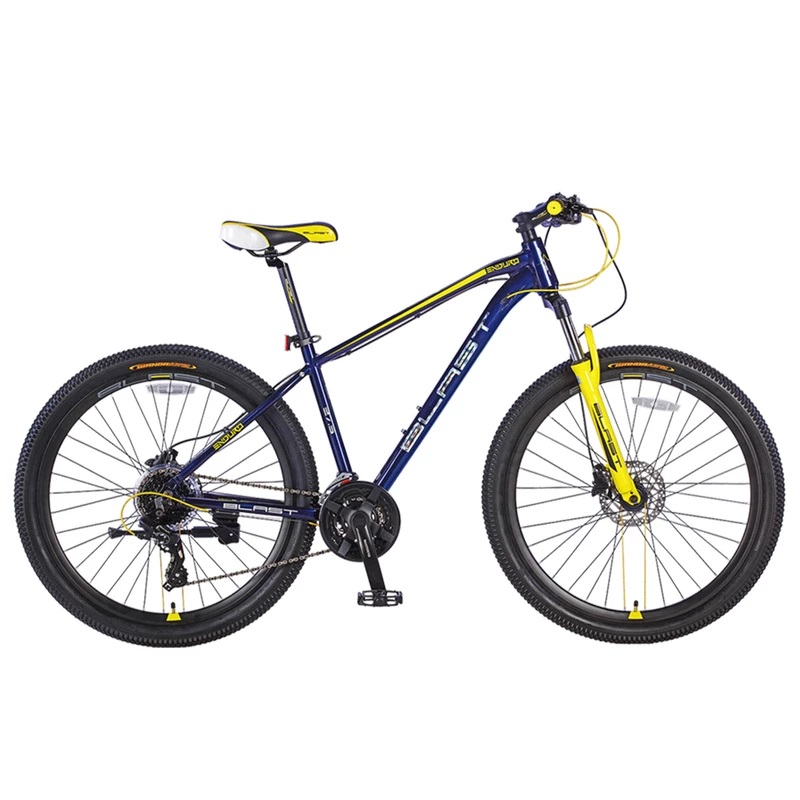 دوچرخه بلست 27.5 مدل ENDURO سورمه ای-زرد