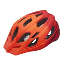 کلاه ایمنی دوچرخه لیمار مدل limar berg-em زرشکی-نارنجی