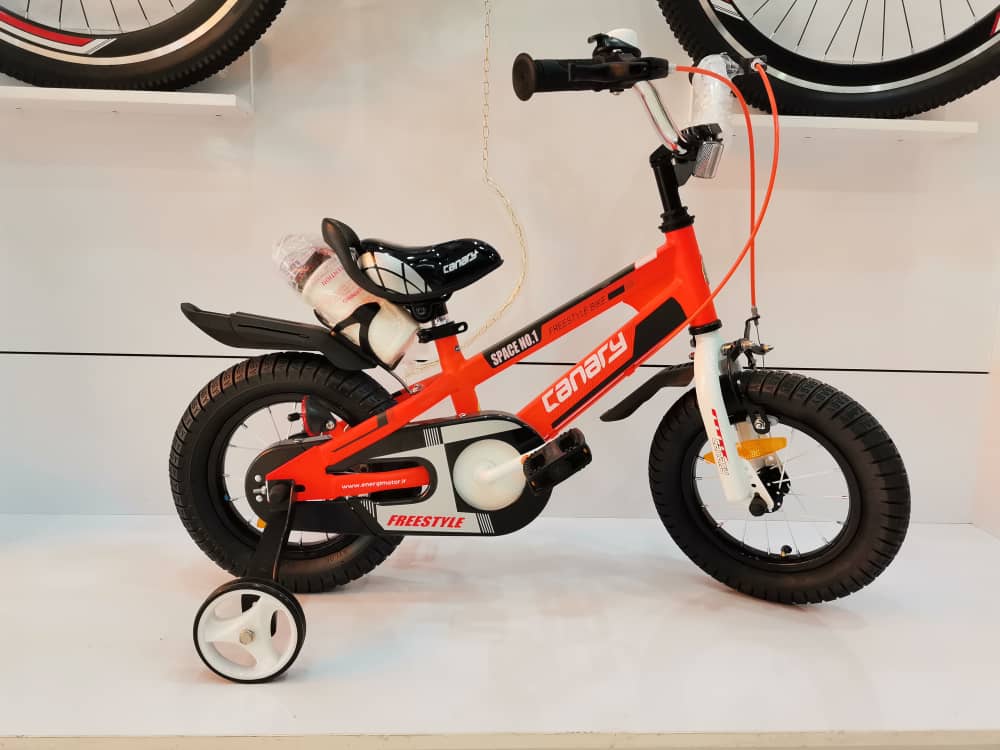 دوچرخه بچگانه قناری مدل Space No.1 12 نارنجی