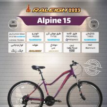 دوچرخه رالی 26 مدل Alpine 15 (2023) بنفش
