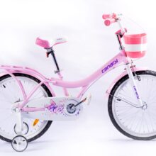 دوچرخه بچگانه قناری مدل jenny 20 صورتی