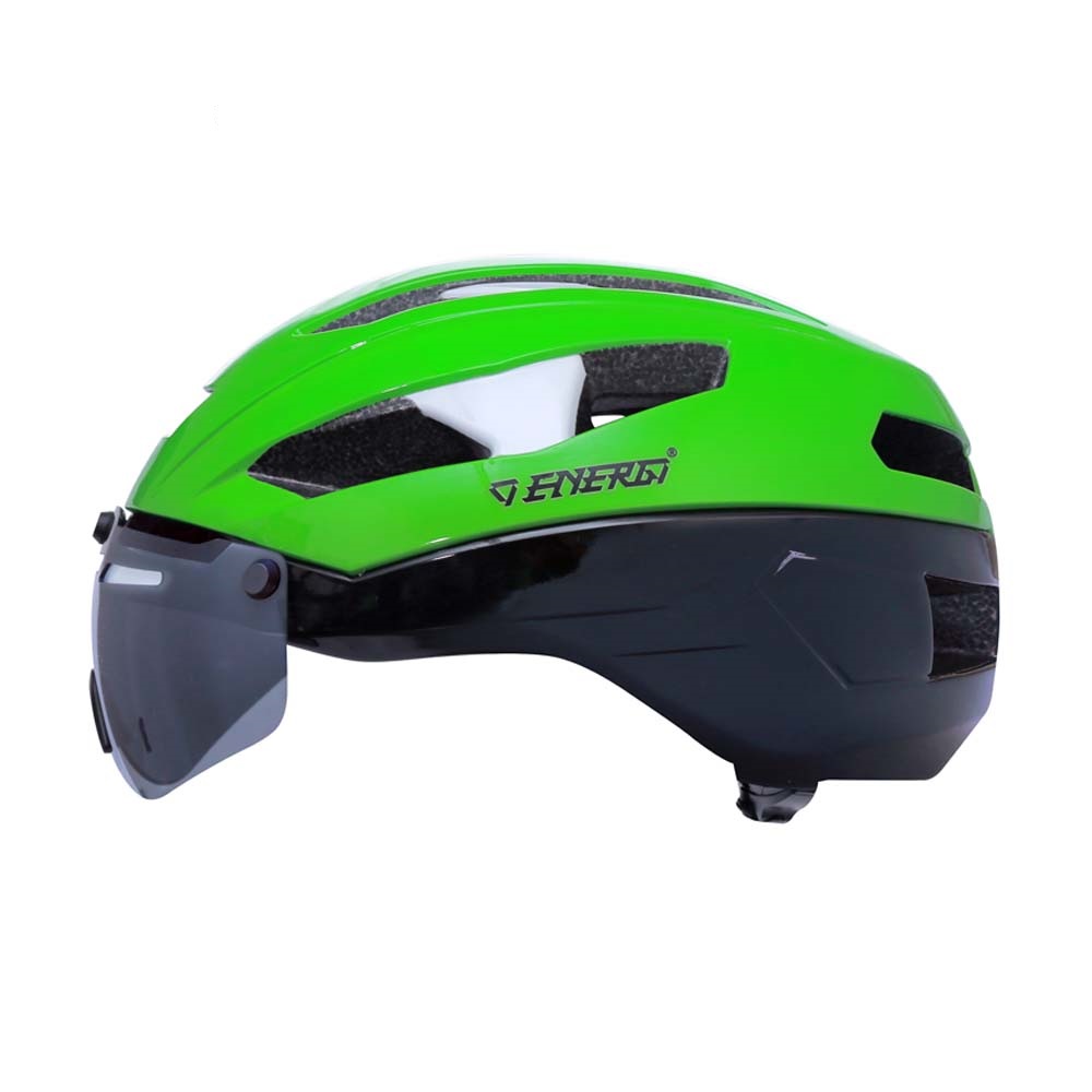 کلاه ایمنی دوچرخه انرژی مدل KS09 سبز
