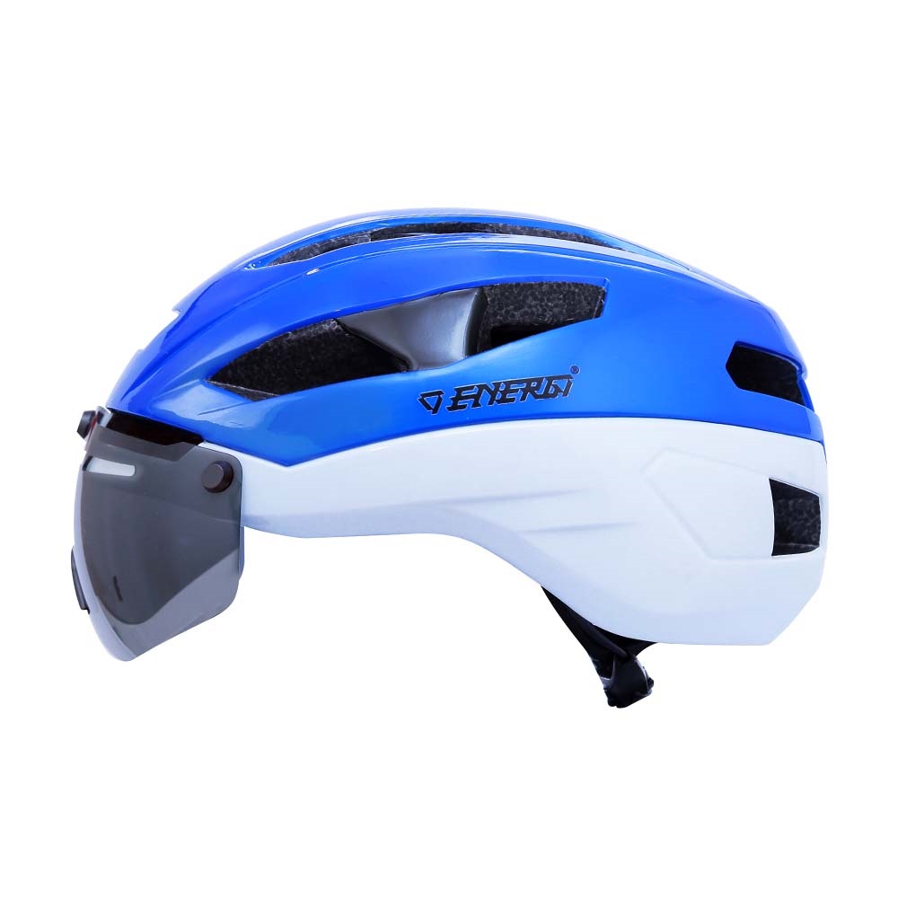 کلاه ایمنی دوچرخه انرژی مدل KS09 آبی